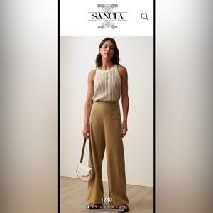 Sancia The Lucia wide leg pants size S